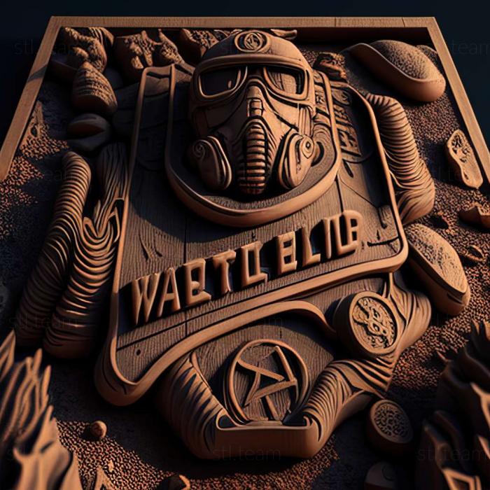 3D model Fallout 76 Wastelanders game (STL)